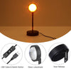 Sunset Projection Lamp, 360 Degree Rotation Sunset Light, 16 Colors LED Projector Night Light Rainbow Lamp , Control for Home Decor Photography Selfie askddeal.com